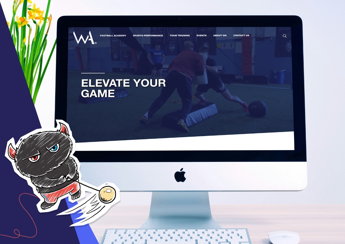 Empowering Athletes Through Cutting-Edge Website Design: A Warren Academy Success Story