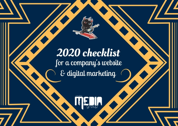 2020 checklist for a company’s website and digital marketing