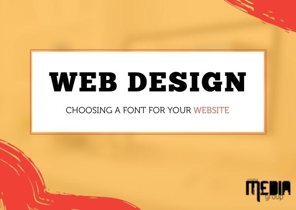 Web design: Choosing a font for your website