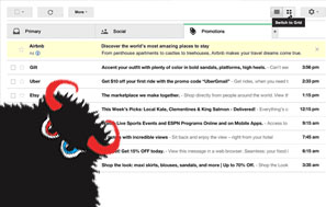 Gmail’s New Promotions Grid