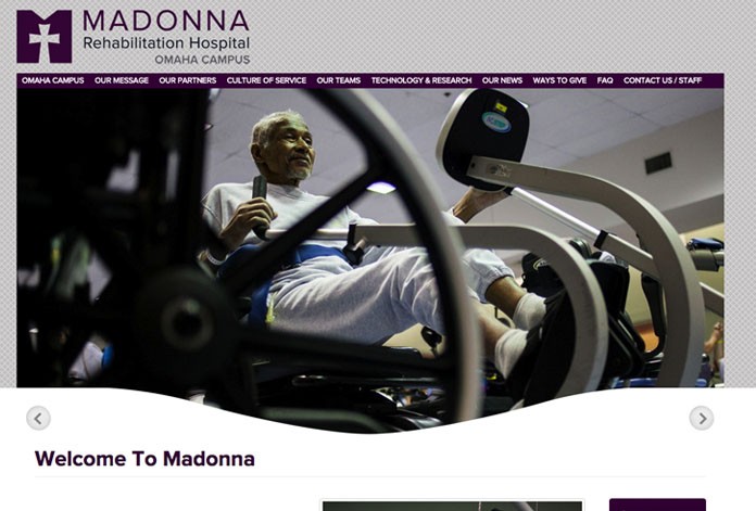 OMAHA MEDIA GROUP LAUNCHES MADONNA REHABILITATION HOSPITAL OMAHA CAMPUS WEBSITE