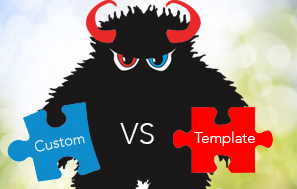 Custom Web Design vs Website Templates