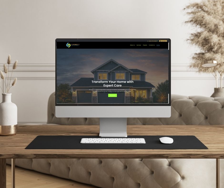 Carbon Construct Omaha Website
