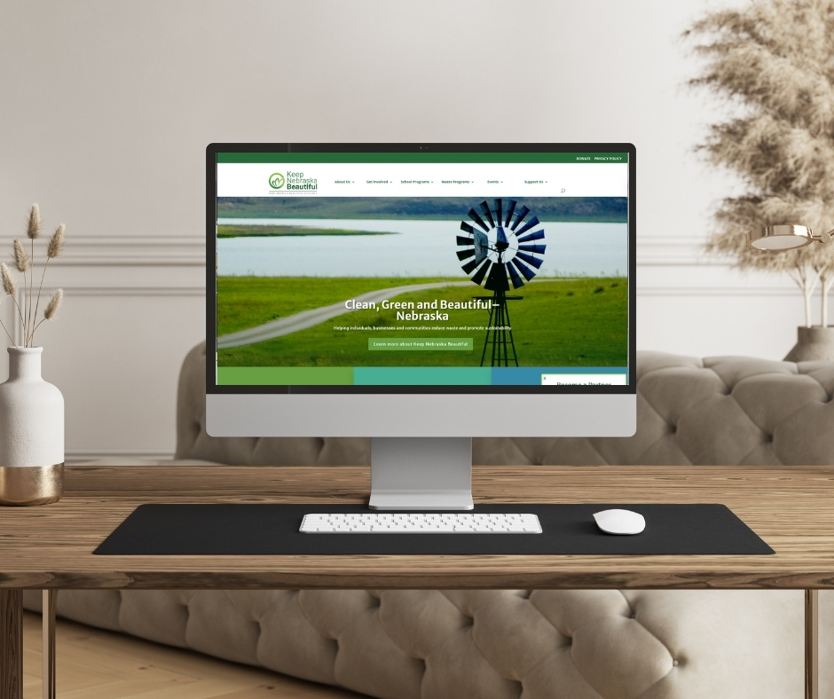 Keep Nebraska Beautiful – Web Rebuild for Environmental Outreach project by Monstrous Media Group