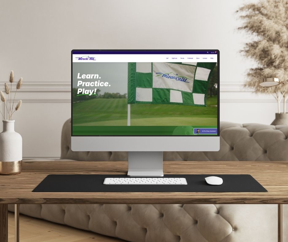 Miracle Hill Golf & Tennis Redesign & CMS
