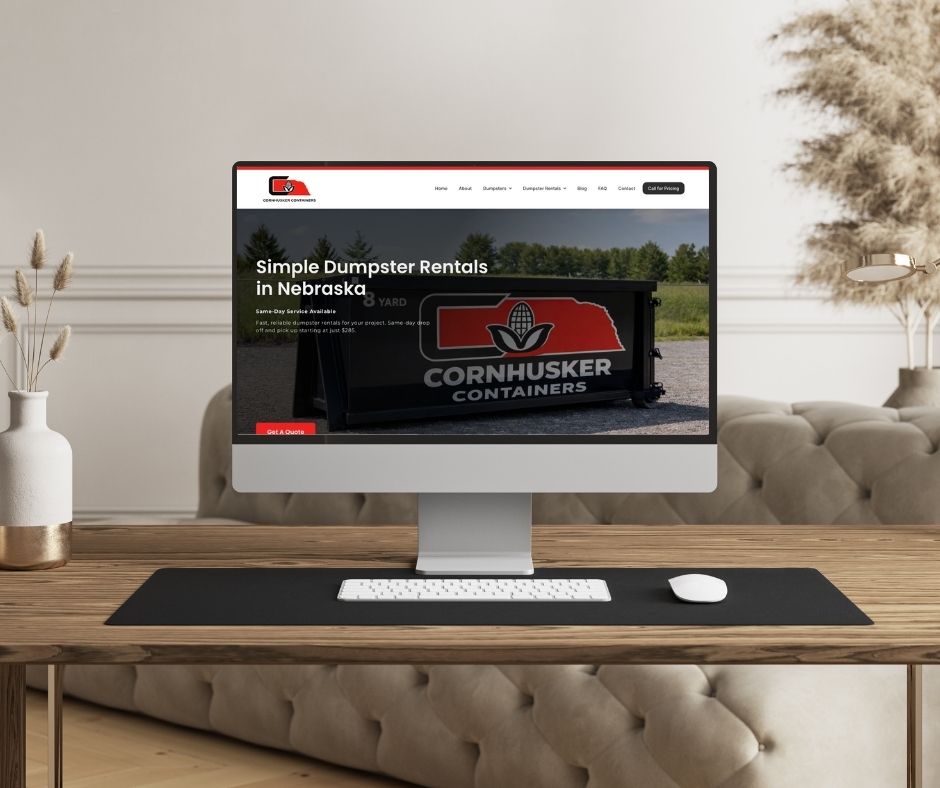Cornhusker Containers Website & Digital Marketing