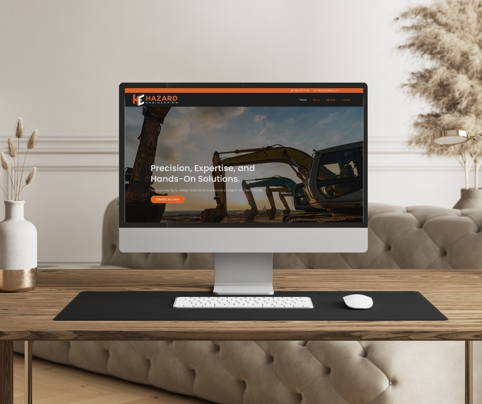 Hazard Engineering – Website Rebuild on MonsterWP