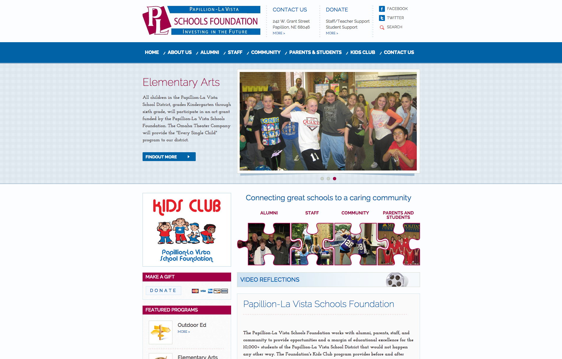 Papillion-La Vista Schools Foundation, 2014