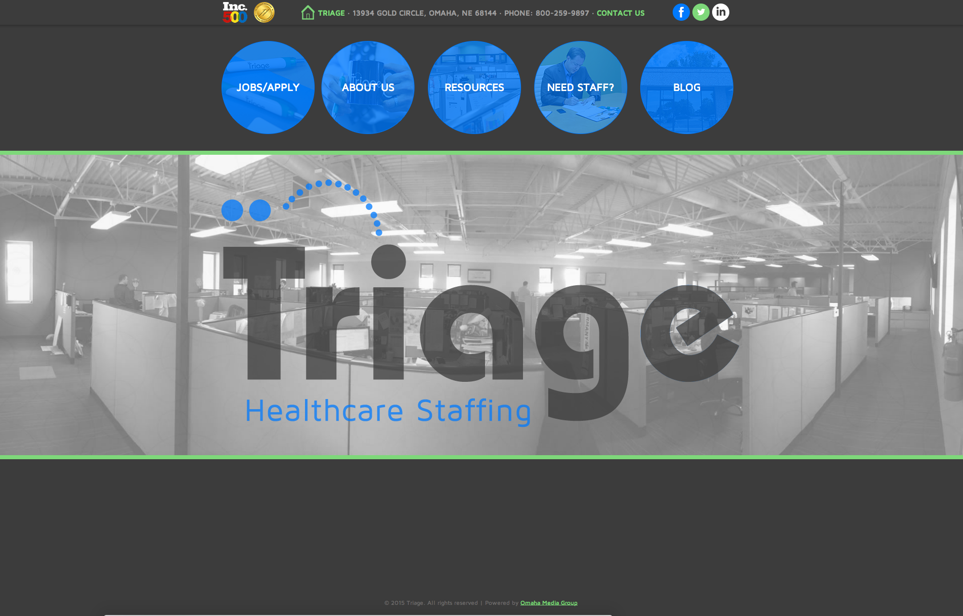 Triage Staffing v2.0